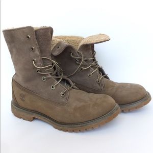 8.5W Timberland Fold Down Boots